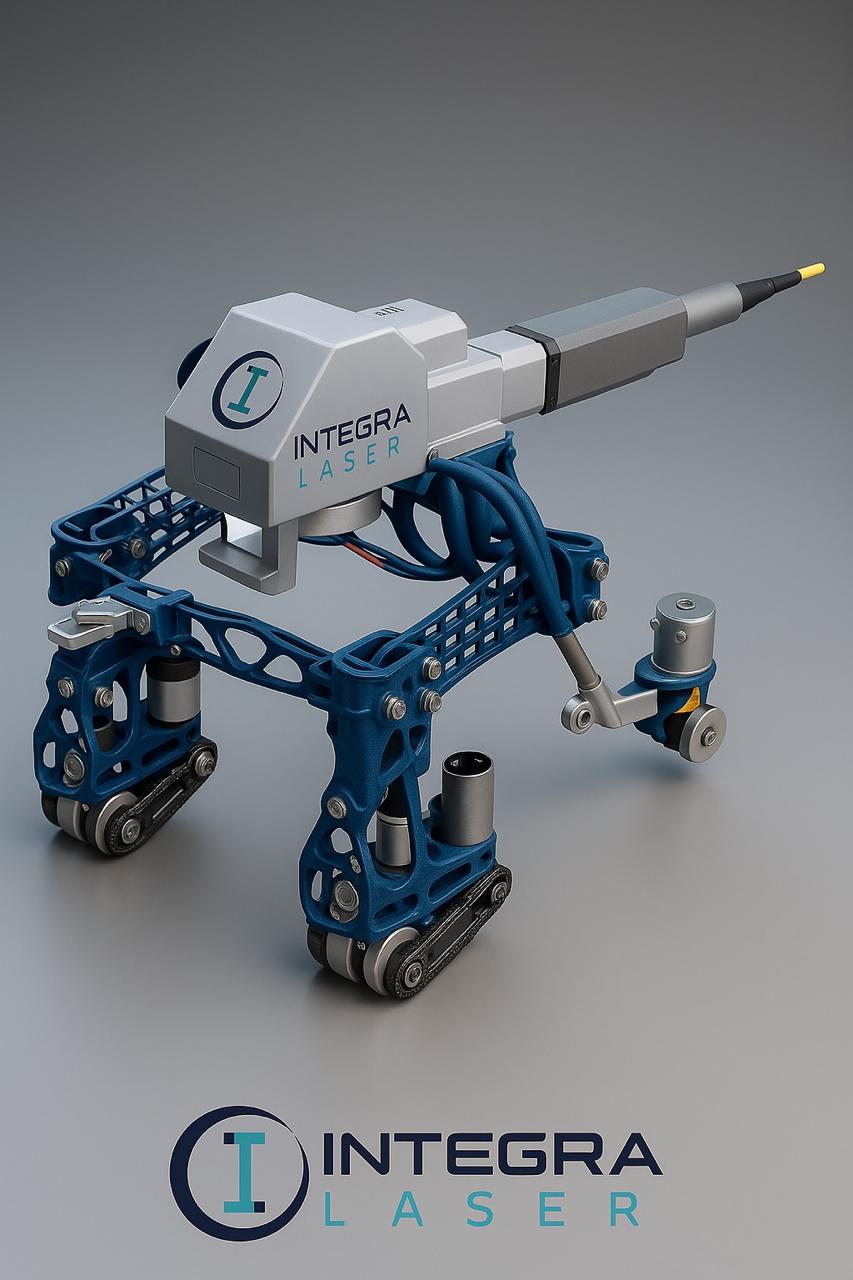 Robô magnético a laser desenvolvido para a Petrobras